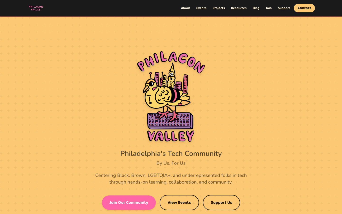 PhilaCon Valley homepage